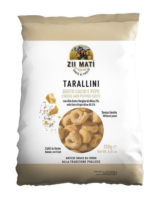 Tarallini - Cacio e Pepe 250 gr.