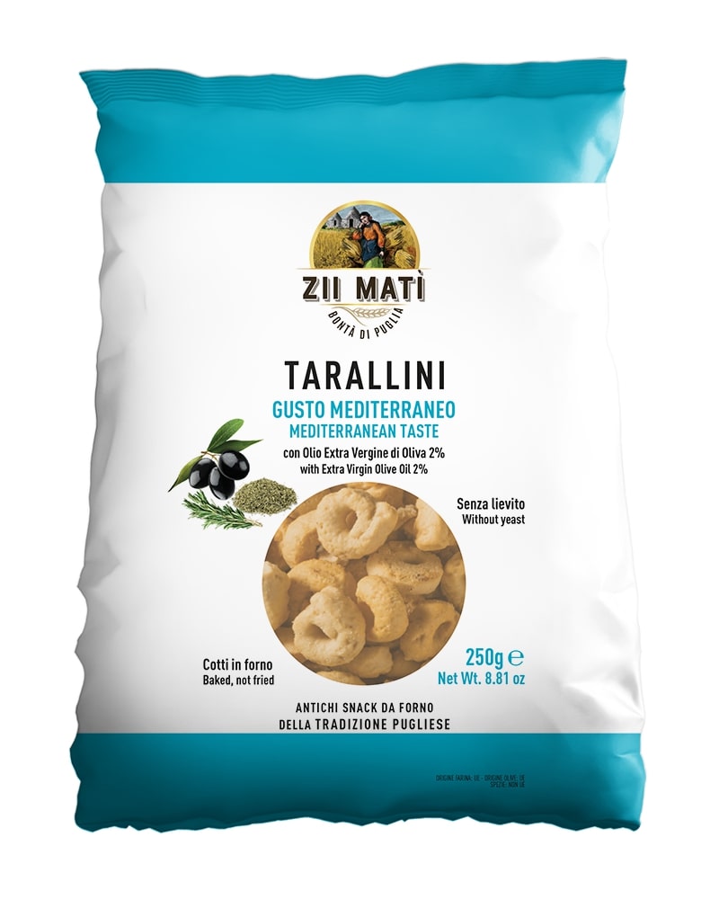 Tarallini - Méditerranéenne 250 gr.