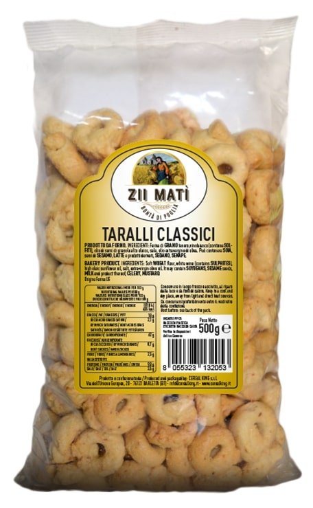 Tarallini - Classique 500 gr.